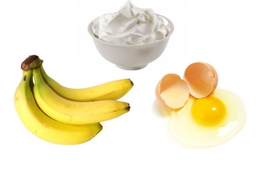 מסכת ביצה ובננה מתאימה לכל סוגי העור